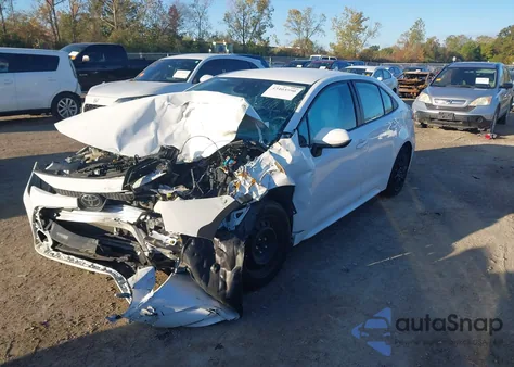 2021 Toyota Corolla Le из США, поврежденный, VIN 5YFEPMAE3MP180248